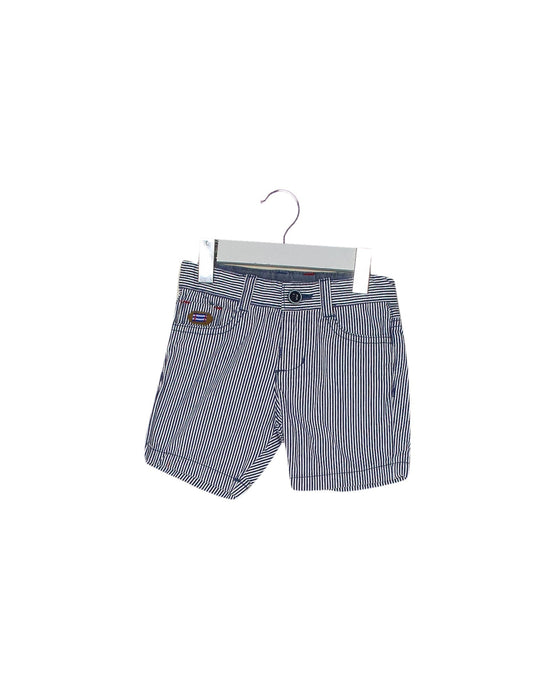 A Blue Shorts from Chicco in size 6-12M for boy. (Front View)