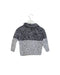 A Grey Cardigans from Momonittu in size 6M for boy. (Back View)