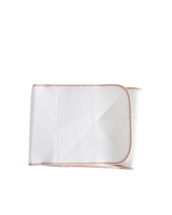 A White Maternity Support from Belly Bandit in size S for maternity. (Front View)