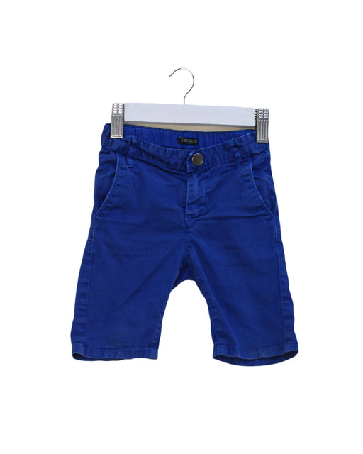 A Blue Casual Pants from IKKS in size 4T for boy. (Front View)