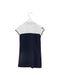 A Navy Short Sleeve Dresses from Lacoste in size 6T for girl. (Back View)