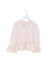 A Pink Long Sleeve Tops from Nicholas & Bears in size 4T for girl. (Front View)