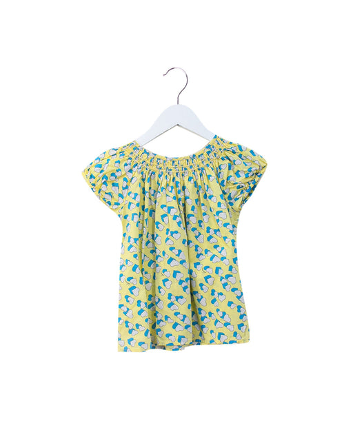 A Yellow Short Sleeve Tops from Gucci in size 3T for girl. (Front View)