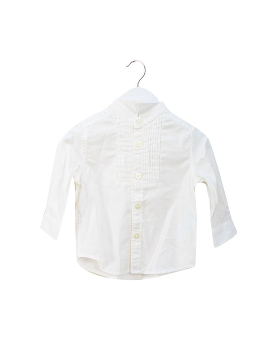A White Shirts from Nicholas & Bears in size 12-18M for boy. (Front View)