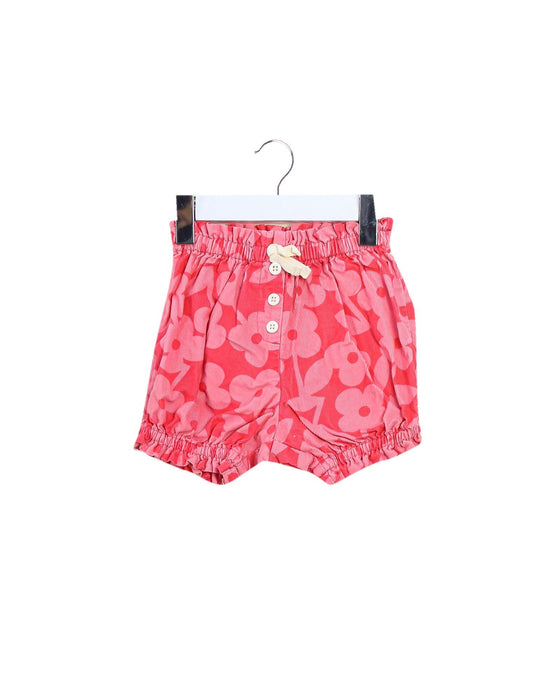 A Pink Shorts from Hanna Andersson in size 12-18M for girl. (Front View)