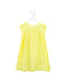 A Yellow Short Sleeve Dresses from Kidsagogo in size 6T for girl. (Front View)