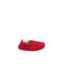 A Red Slip Ons from Toms in size 12-18M for neutral. (Back View)