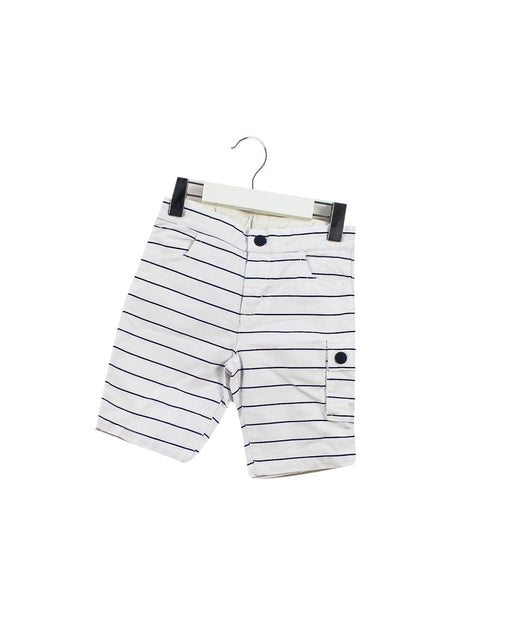 A White Shorts from Jacadi in size 3T for boy. (Front View)