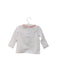 A White Long Sleeve Tops from Natalys in size 12-18M for girl. (Back View)