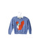 A Blue Knit Sweaters from Bonnie Baby in size 12-18M for boy. (Front View)