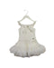 A White Sleeveless Dresses from Nicholas & Bears in size 3T for girl. (Front View)