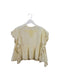 A Ivory Short Sleeve Tops from Louise Misha in size 6T for girl. (Front View)