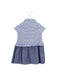 A Navy Short Sleeve Dresses from IKKS in size 6-12M for girl. (Back View)
