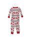 A Red Pyjama Sets from Hanna Andersson in size 12-18M for boy. (Back View)