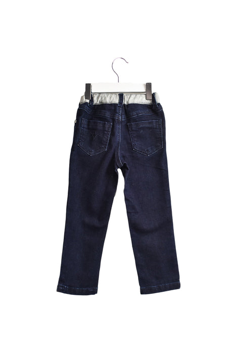 A Navy Jeans from Ferrari in size 2T for boy. (Back View)