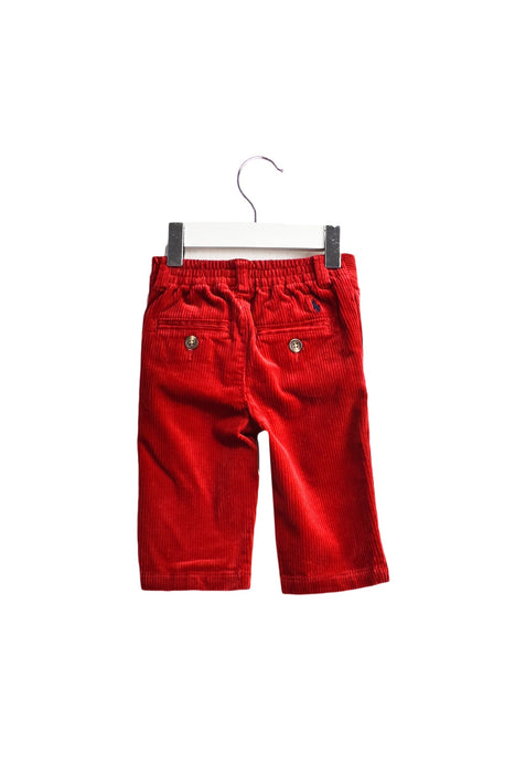 A Red Casual Pants from Ralph Lauren in size 3-6M for boy. (Back View)