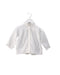 A White Shirts from DPAM in size 6-12M for girl. (Front View)