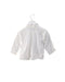 A White Shirts from DPAM in size 6-12M for girl. (Back View)