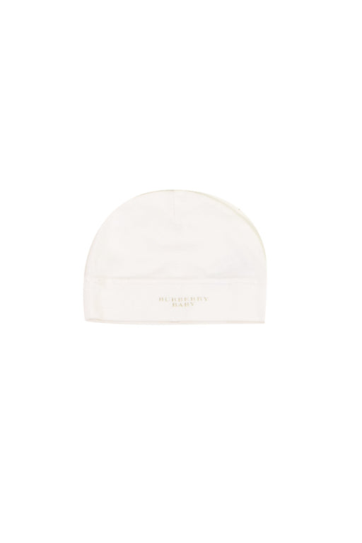 A White Hats Beanies & Caps from Burberry in size 6-12M for boy. (Front View)