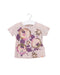 A Pink Short Sleeve T Shirts from Noa Noa Miniature in size 3-6M for girl. (Front View)
