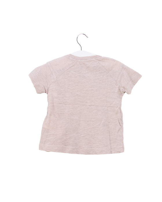 A Pink Short Sleeve T Shirts from Noa Noa Miniature in size 3-6M for girl. (Back View)