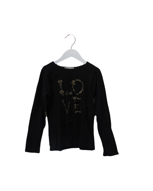 A Black Long Sleeve Tops from Bonpoint in size 10Y for girl. (Front View)