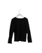 A Black Long Sleeve Tops from Bonpoint in size 10Y for girl. (Back View)