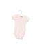 A Pink Short Sleeve Bodysuits from Noa Noa Miniature in size 3-6M for girl. (Front View)