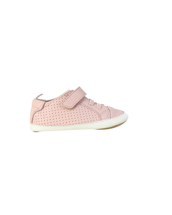 A Pink Sneakers from Old Soles in size 18-24M for girl. (Back View)