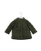 A Green Puffer/Quilted Jackets from Bonpoint in size 2T for boy. (Front View)