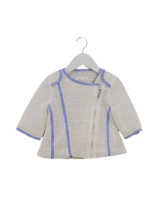 A Blue Lightweight Jackets from Nicholas & Bears in size 2T for girl. (Front View)