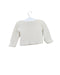 A Ivory Cardigans from Petit Bateau in size 0-3M for girl. (Back View)