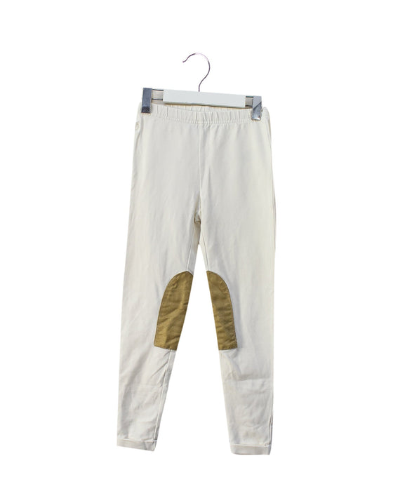 A Ivory Leggings from Polo Ralph Lauren in size 6T for girl. (Front View)