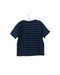 A Navy Short Sleeve T Shirts from Petit Bateau in size 4T for boy. (Back View)