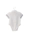 A White Short Sleeve Bodysuits from Nicholas & Bears in size 0-3M for boy. (Back View)