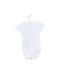 A White Short Sleeve Bodysuits from Carrément Beau in size 3-6M for girl. (Back View)