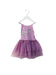 A Purple Sleeveless Dresses from Tutu Du Monde in size 6-12M for girl. (Front View)