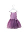 A Purple Sleeveless Dresses from Tutu Du Monde in size 6-12M for girl. (Back View)