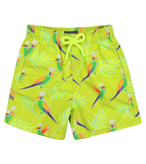 A Yellow Swim Shorts from Vilebrequin in size 2T for boy. (Front View)
