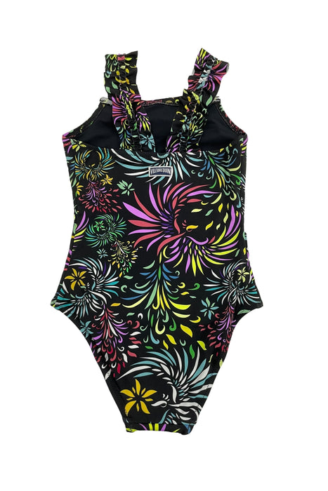A Black Swimsuits from Vilebrequin in size 2T for girl. (Back View)
