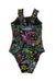 A Black Swimsuits from Vilebrequin in size 2T for girl. (Back View)