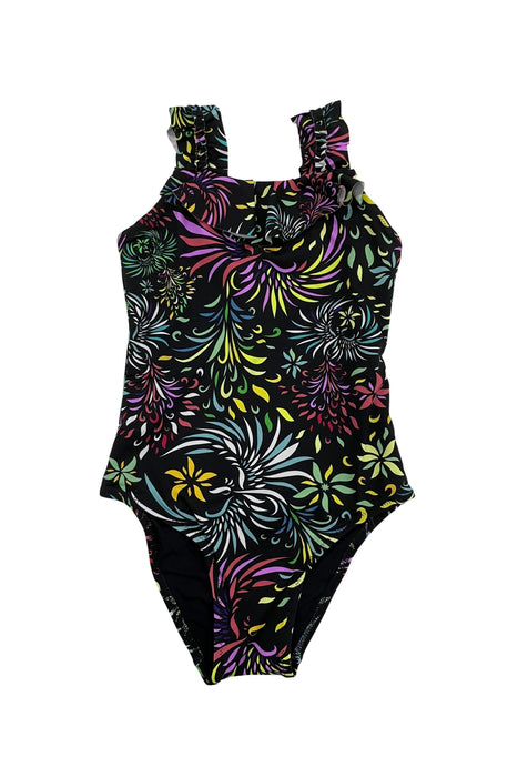A Black Swimsuits from Vilebrequin in size 2T for girl. (Front View)