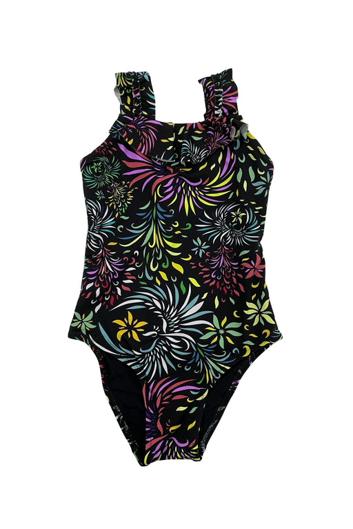A Black Swimsuits from Vilebrequin in size 2T for girl. (Front View)