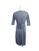 A Blue Short Sleeve Dresses from Mayarya in size S for maternity. (Back View)