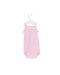 A Pink Sleeveless Bodysuits from Petit Bateau in size 3-6M for girl. (Back View)