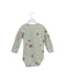 A Green Long Sleeve Bodysuits from Konges Sløjd in size 12-18M for boy. (Back View)