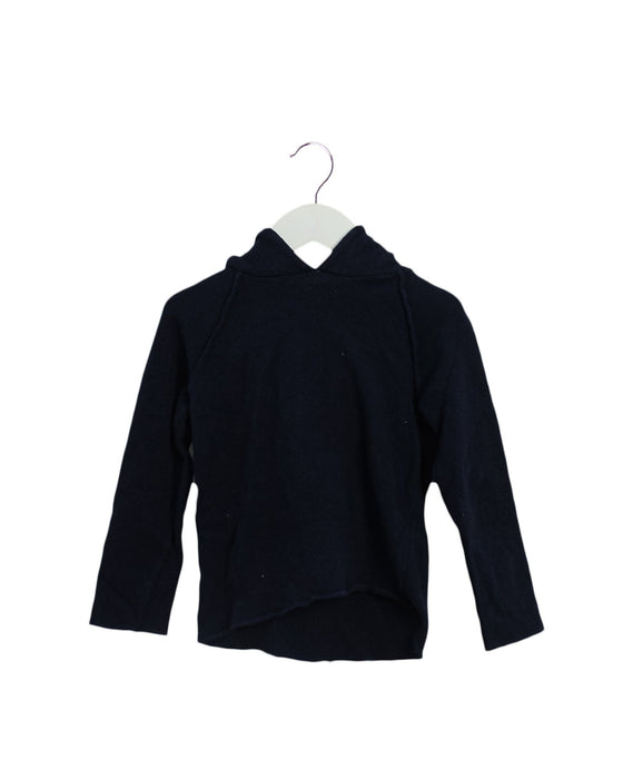 A Navy Sweatshirts from 1 + in the family in size 2T for girl. (Front View)