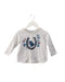 A Grey Long Sleeve Tops from Tea in size 12-18M for girl. (Front View)