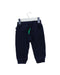 A Navy Sweatpants from Jojo Maman Bébé in size 3-6M for boy. (Back View)