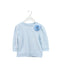 A Blue Crewneck Sweatshirts from Janie & Jack in size 5T for girl. (Front View)